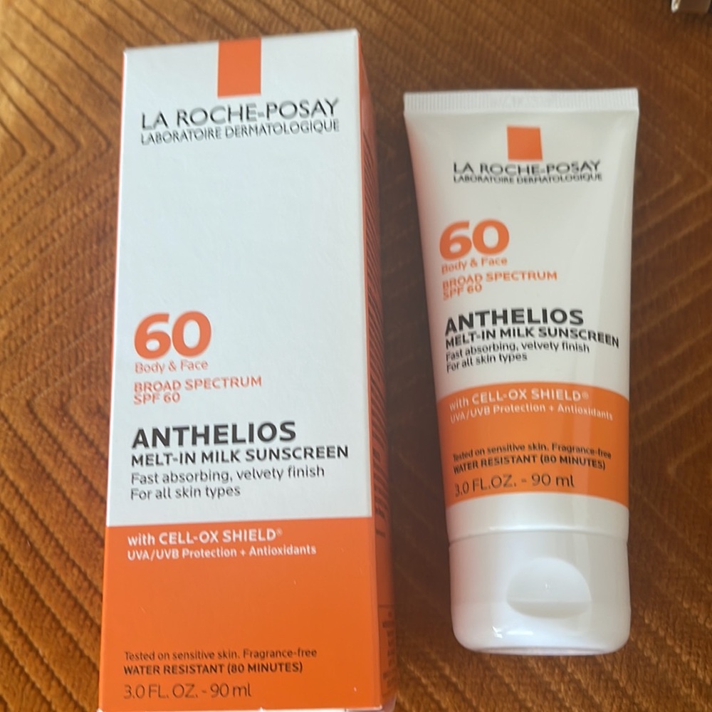 ANTHELIOS melt-in milk SUNSCREEN SPF 60. New